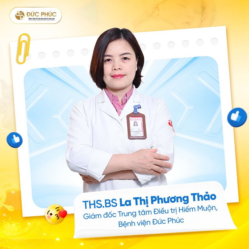 ThS BS La Thị Phương Thảo có hơn 10 năm kinh nghiệm trong điều trị vô sinh hiếm muộn và chăm sóc thai kỳ