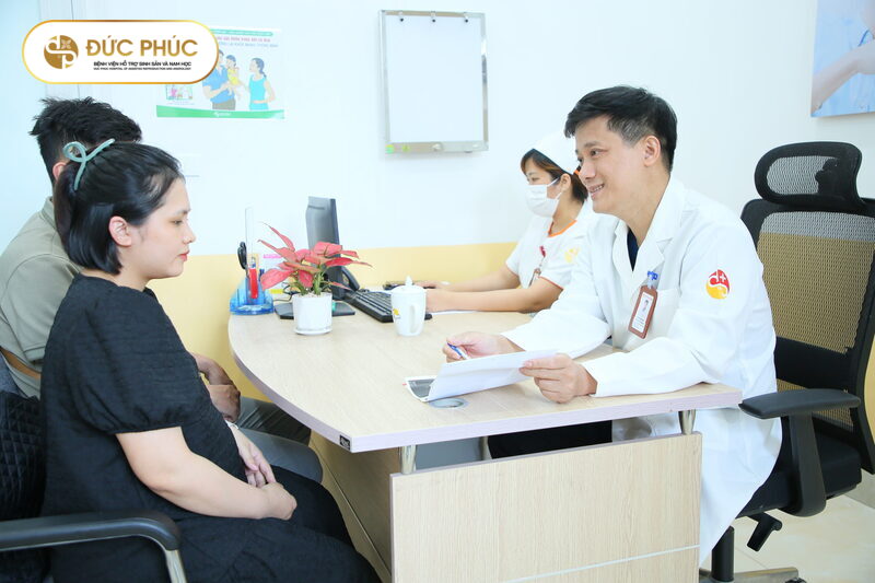 Điều trị IVF tại Bệnh viện Đức Phúc giúp người bệnh được chăm sóc bởi đội ngũ bác sĩ giỏi và thiết bị hiện đại